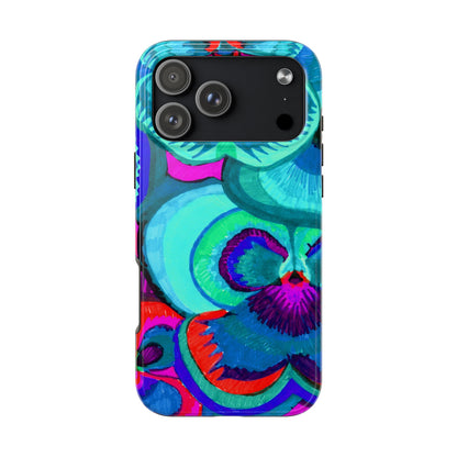 Vibrant Floral Tough Phone Cases
