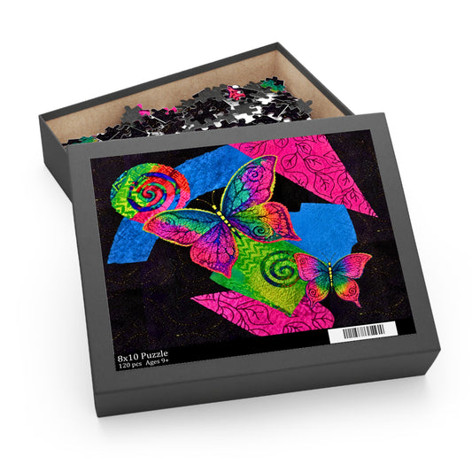 End of Forever Butterfly Jigsaw Puzzle