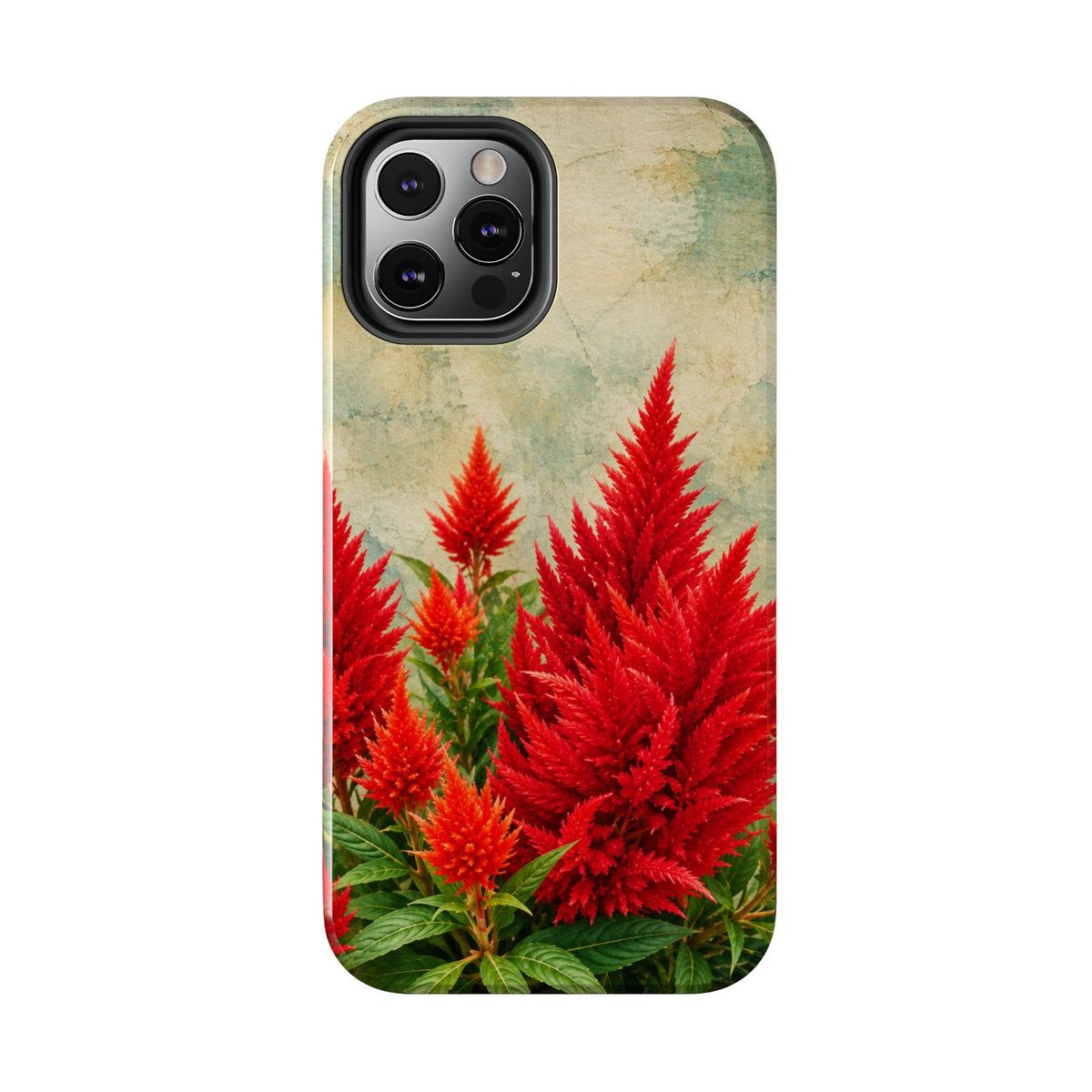 Scarlet Celosia Tough Phone Cases (iPhones & Samsung)
