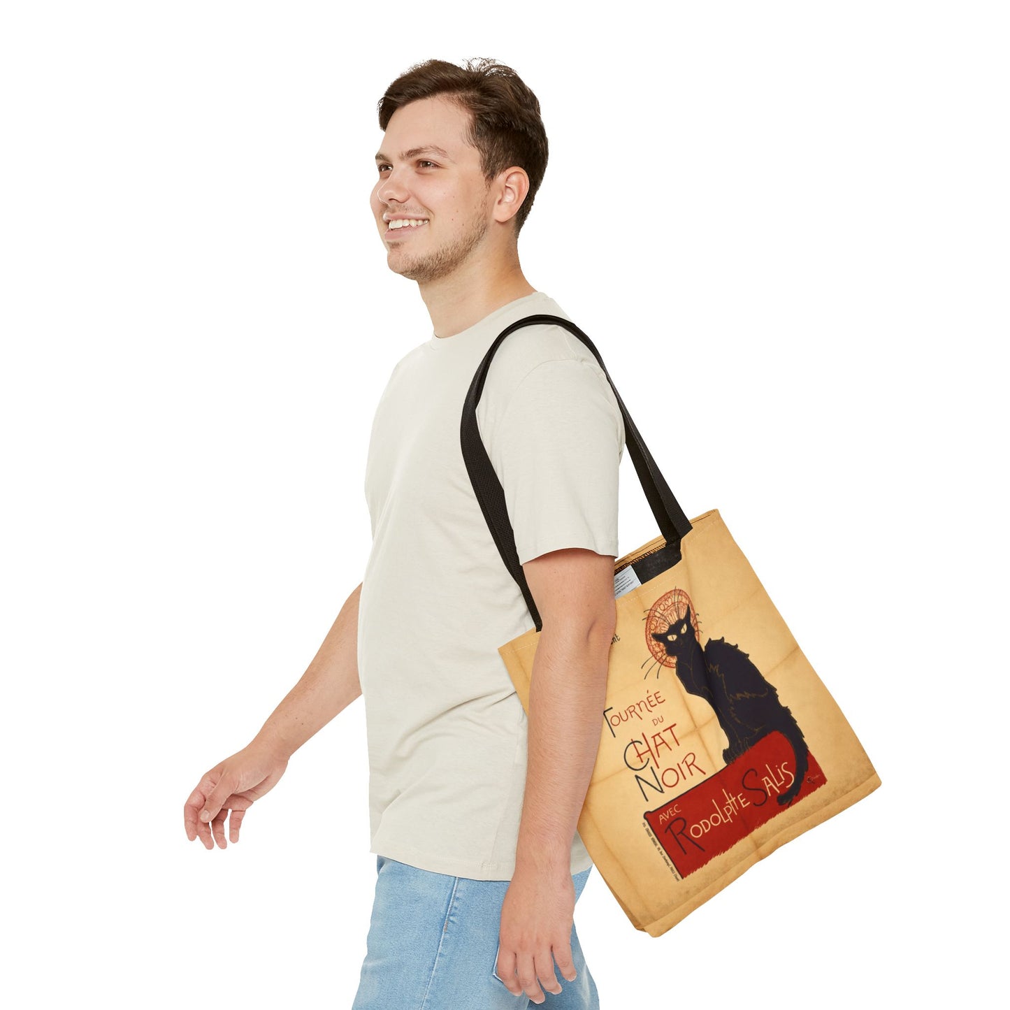 Art Nouveau: The Chat Noir (Black Cat) Tote Bag