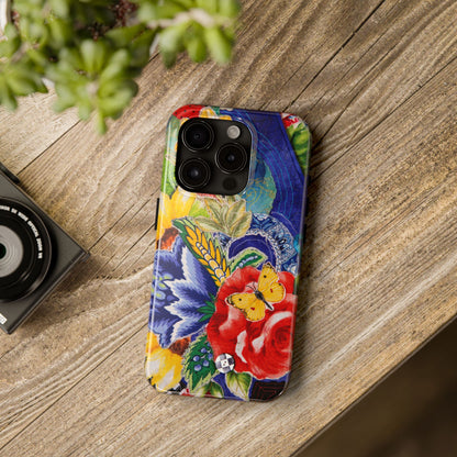 Artistic Floral Tough Phone Cases (iPhone & Samsung)
