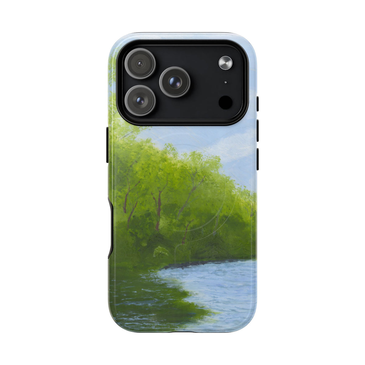 By the River Tough Magnetic Phone Case for iPhone