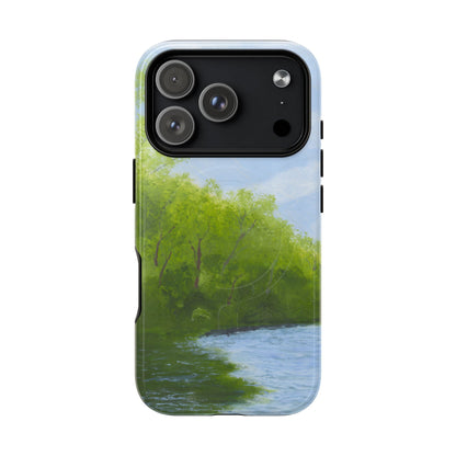By the River Tough Magnetic Phone Case for iPhone