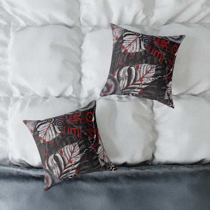 The Whispering Wind Square Poly Canvas Pillow