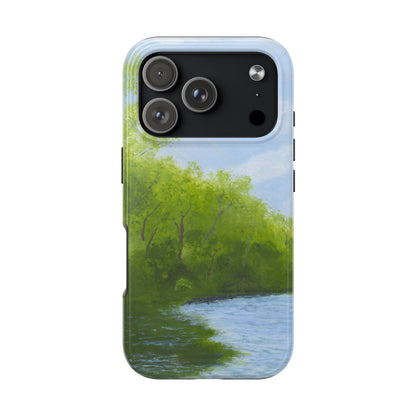 By the River Tough Phone Cases