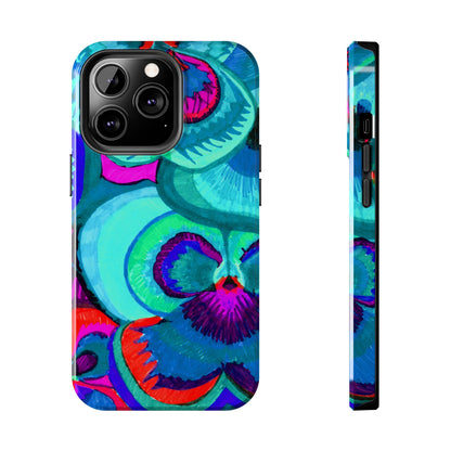 Vibrant Floral Tough Phone Cases