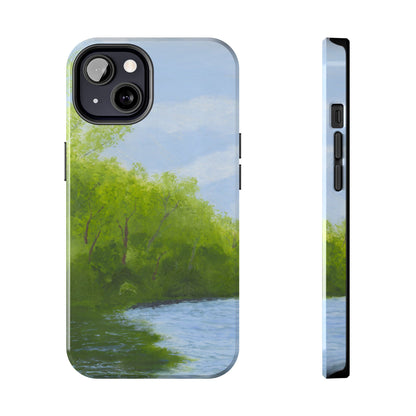 By the River Tough Phone Cases