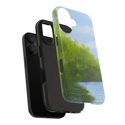 By the River Tough Phone Cases