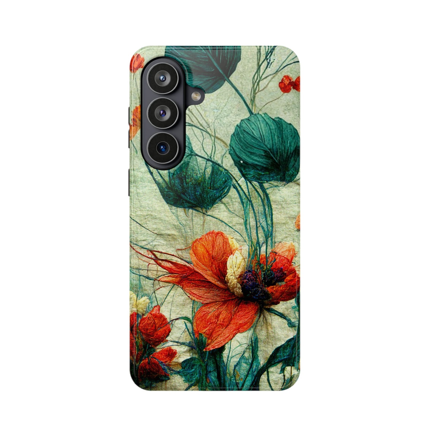 Red Flower Magnetic Phone Case – Samsung Galaxy S26