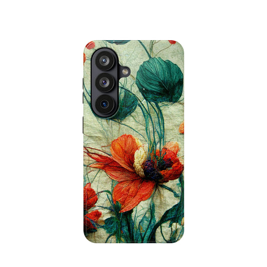 Red Flower Magnetic Phone Case – Samsung Galaxy S26