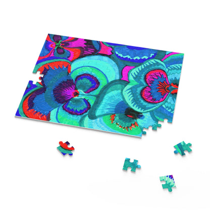 Vibrant Floral Puzzle  | 120, 252, 500-Piece
