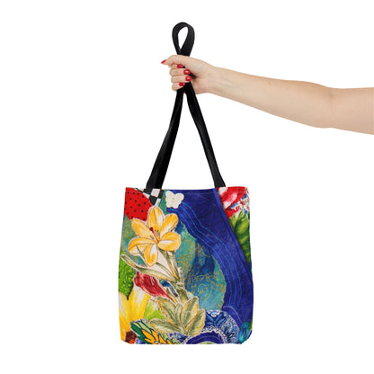 Artistic Floral Tote Bag