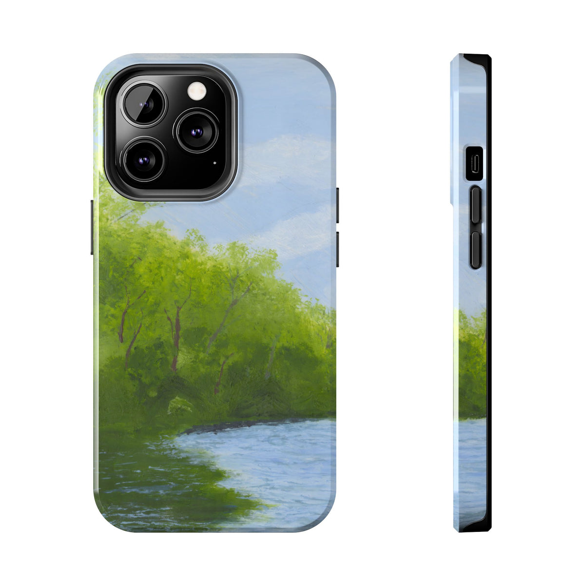 By the River Tough Phone Cases